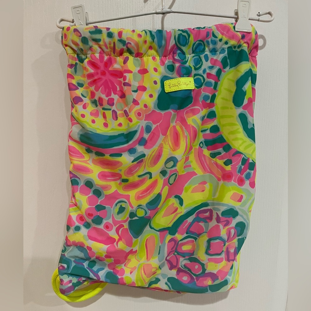 RARE Lilly Pulitzer Bag Purse / Come Out of Your Shell Backpack